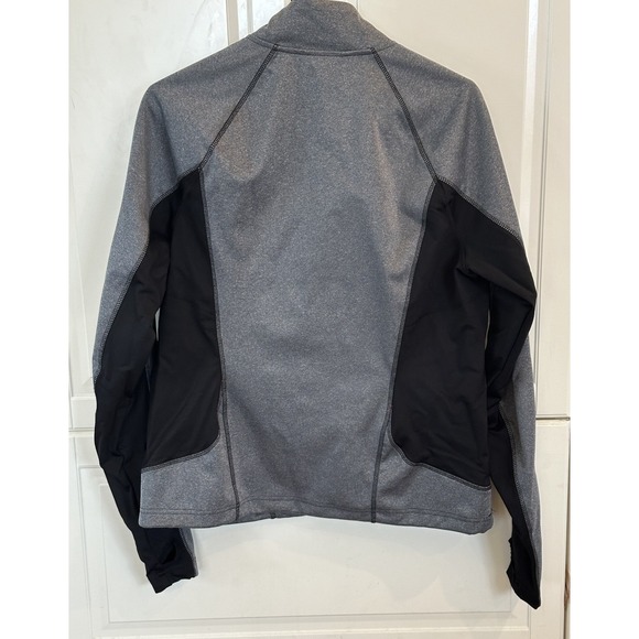 Harley Davidson Jacket Womens L Gray Mid Layer Soft Shell Full Zip Motorcycle - Picture 7 of 7